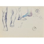 Franciszek Starowieyski (1930 Bratkówka k. Krosna - 2009 Warszawa), Studium nóg