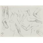 Franciszek Starowieyski (1930 Bratkówka k. Krosna - 2009 Warszawa), Studium nóg