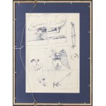Franciszek Starowieyski (1930 Bratkówka near Krosno - 2009 Warsaw), Untitled, double-sided work