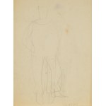 Franciszek Starowieyski (1930 Bratkówka near Krosno - 2009 Warsaw), Costume design for the play Chryja , 1971