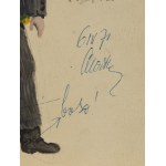Franciszek Starowieyski (1930 Bratkówka near Krosno - 2009 Warsaw), Costume design for the play Chryja , 1971