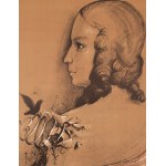 Franciszek Starowieyski (1930 Bratkówka near Krosno - 2009 Warsaw), Poster for the play Leonce and Lena by Georg Büchner, Wola Theater.