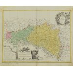 [GALICIA] Lubomeriae et Galliciae Regni Tabula Geographica. Impensis Homannianorum Haeredum 1775