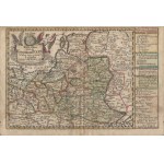 [POLAND] Reise Charte durch das Königreich Polen. Leipzig ca. 1749
