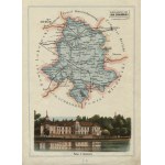 [RADZYŃ PODLASKI, county] Pow. radzyński gub. siedleckiej. Warsaw 1907