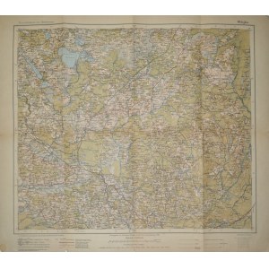 WILEJKA. Massstab 1:300 000. 1896