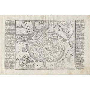 [POZNAŃ] Posen: Die Haupt Stadt in Gros Polen. Gabriel Bodenehr II, ca. 1720