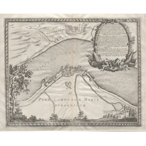 [VISTA, Tczew, Lisewo Malborskie] Delineatio Fortalij Polonorum ad Lysoviam. 1696