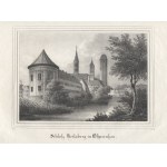 [LIDZBARK WARMIŃSKI] Schloss Heilsberg in Ostpreussen. 1839.