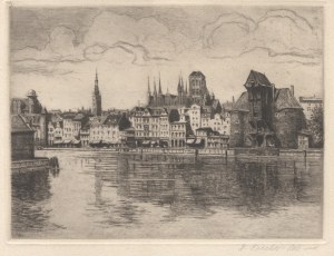 [GDAŃSK] Fischer-Oels, Helma (1860/70-ok. 1930) - Gdańsk: Długie Pobrzeże