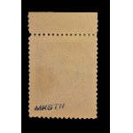 Postal service of the Supreme National Committee, Fi 2 stamp—10 halers**, perforated with margin, MIKSTEIN guarantee