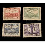 PRZEDBÓRZ stamp series Fi 15b-18b **, "without rays," MIKSTEIN guarantee