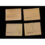 PRZEDBÓRZ stamp series Fi 15b-18b **, "without rays," MIKSTEIN guarantee