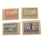 PRZEDBÓRZ stamp series Fi 15a-18a ** without rays, MIKSTEIN guarantee