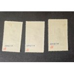 ŻARKI "Cityscape" stamp series, reprint edition, Fi 4-6 */**/* MIKSTEIN guarantee