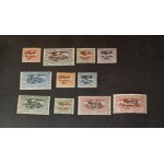 Upper Silesia stamp series, Fi 30-40 **, Müller guarantee [needs to be re-verified]