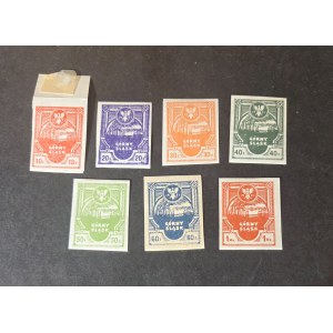 Insurgent postal service in Upper Silesia, the so-called Korfanty issue, Fi 1A-7A* stamp series