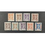 Kwidzyn stamps Fi 35-43** [9 of 14 stamps in the series], the so-called second Milan edition