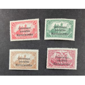 Kwidzyn Fi 26A-29A* stamp series, reprint edition