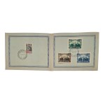 BOOKLET 2: General Assembly of Delegates from Local Chapters of the Postal and Telecommunications Workers’ Union, Szczecin, June 16–18, 1947; stamps Fi 428 and Fi 415a–415c