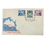 50th Anniversary of Polish Skiing, Stamps Fi 851–853