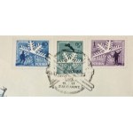 50th Anniversary of Polish Skiing, Stamps Fi 851–853