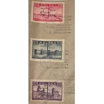National International Congress of Former Prisoners of German Concentration Camps, Warsaw, February 3–5, 1946, stamps Fi 388–393