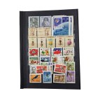Mix of PRL stamps in an album. Total: 17 blocks, 465 stamps, 1 sheet