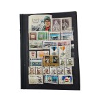 Mix of PRL stamps in an album. Total: 17 blocks, 465 stamps, 1 sheet