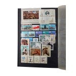 Mix of PRL stamps in an album. Total: 17 blocks, 465 stamps, 1 sheet
