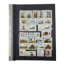 Mix of PRL stamps in an album. Total: 17 blocks, 465 stamps, 1 sheet