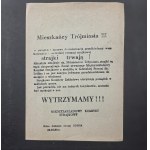 Residents of the Tri-City!!! In light of widespread misinformation (...) FLYER August 22, 1980 Free Printing House of the Gdynia Shipyard