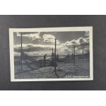 Postcard titled "From the Polish Seaside," with a "STRIKE POST OFFICE" postmark and the inscription "End of the strike: August 31, 1980, 21xYES"