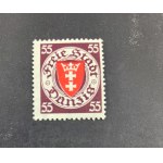 WMG stamp, Fi 265**, the Gdańsk coat of arms in an oval, circulation issue