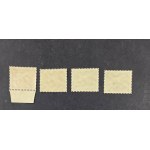 WMG AVIATION STAMPS, Series 4 (Stamps Fi 282–285**), 8th Edition, for airmail