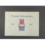 WMG Block No. 3**, issued to commemorate the 1937 Gdańsk Economic Exhibition