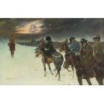 Jerzy Kossak (1886 Kraków - 1955 Kraków), Napoleon