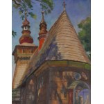Stanisław Żurawski (1889 Krosno - 1976 Kraków), "Old Church in Rabka".
