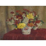 Zofia Albinowska-Minkiewiczowa (1886 Klagenfurt - 1971 Lwów), Kwiaty w wazonie