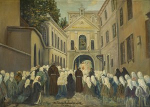 Łucja Bałzukiewicz (1887 Wilno - 1976 Lublin), Ostra Brama w Wilnie