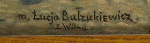 Łucja Bałzukiewicz (1887 Wilno - 1976 Lublin), Ostra Brama w Wilnie