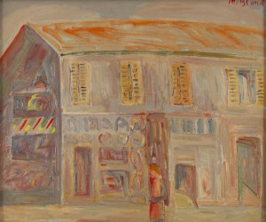 Maurice Blond (1899 Łódź - 1974 Clamart we Francji), Pejzaż miejski