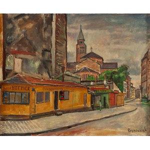 Natan (Nathan) Grunsweigh (Grunsweig) (1880 Krakow - 1956 Paris), Rue Massue in Vincennes.