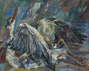 Henryk Epstein (1891 Łódź - 1944 obóz koncentracyjny, prawdopodobnie Auschwitz), Ranna czapla