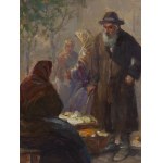 Erno Erb (1878 Lviv (?) - 1943 Lviv), At the marketplace