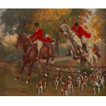 Zygmunt Rozwadowski (1870 Lviv - 1950 Zakopane), Hunting, 1922