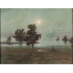 Ivan Trush (1869 Vysotsk - 1941 Lviv), Moonlit night