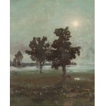 Ivan Trush (1869 Vysotsk - 1941 Lviv), Moonlit night