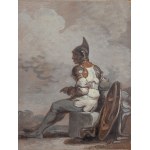 John Peter Norblin de la Gourdaine (1745 Misy-Faut-Yonne - 1830 Paris), Sitting soldier, 1780