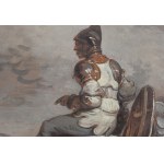 John Peter Norblin de la Gourdaine (1745 Misy-Faut-Yonne - 1830 Paris), Sitting soldier, 1780